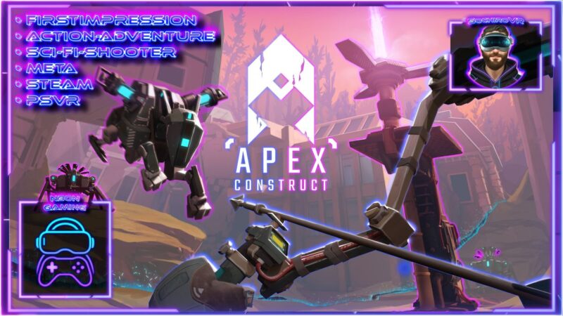 Apex Construct VR Gameplay Deutsch mit Bogen Action und Sci-Fi Ruinen