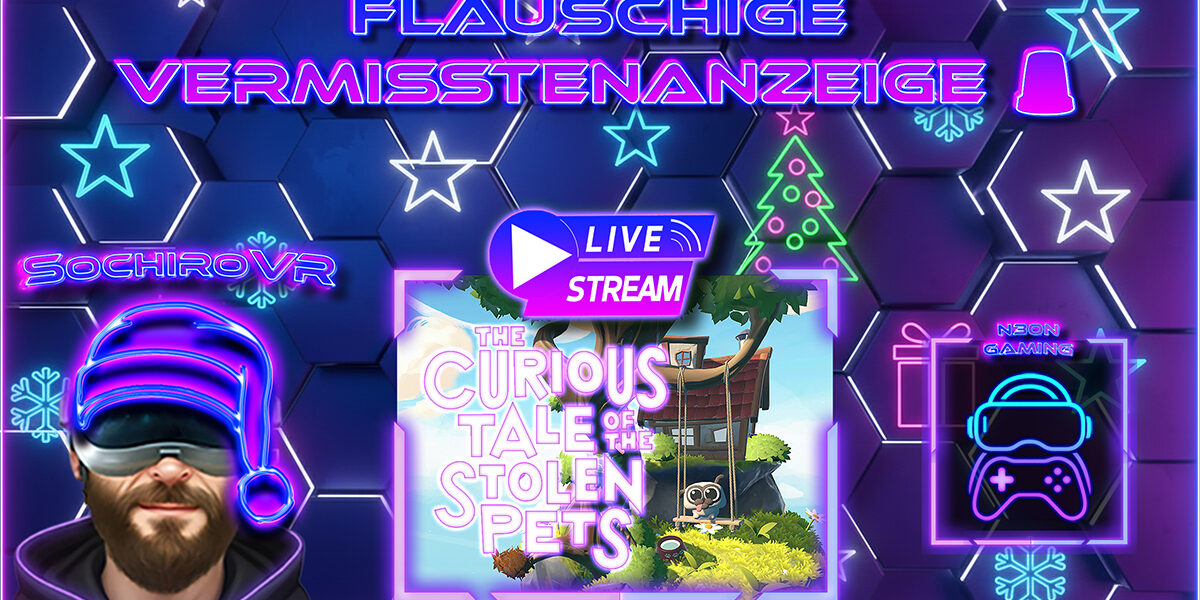 The Curious Tale of the Stolen Pets VR Gameplay Deutsch mit süßen Haustieren und Rätseln