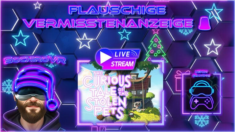 The Curious Tale of the Stolen Pets VR Gameplay Deutsch mit süßen Haustieren und Rätseln