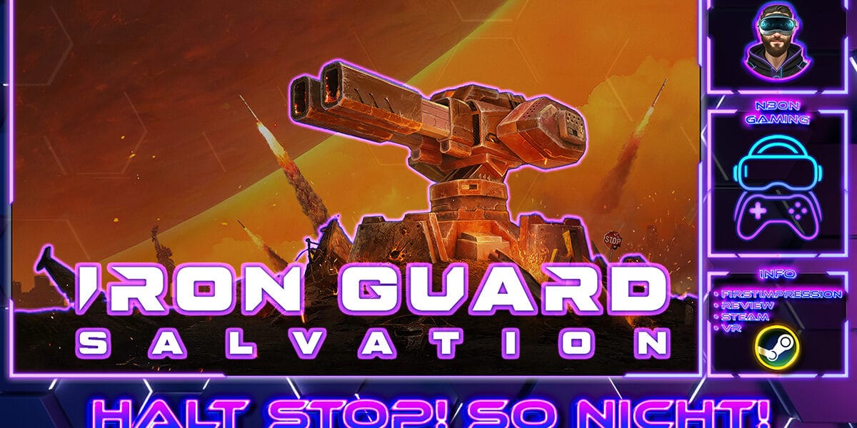 Iron Guard Salvation VR Gameplay Deutsch mit Tower Defense und Sci-Fi Action