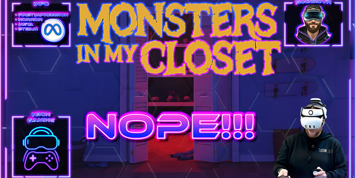 Monsters in My Closet VR Horror Gameplay Deutsch auf Meta Quest 3