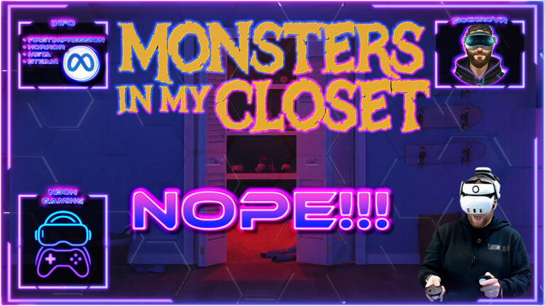 Monsters in My Closet VR Horror Gameplay Deutsch auf Meta Quest 3