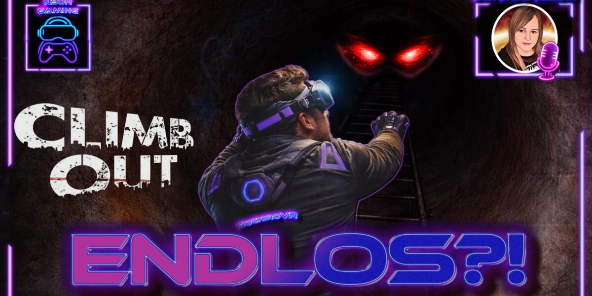 Climb Out VR Gameplay Deutsch in dunkler Kanalisation auf Meta Quest 3