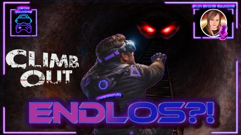 Climb Out VR Gameplay Deutsch in dunkler Kanalisation auf Meta Quest 3