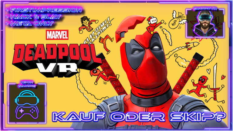 Marvels Deadpool VR Gameplay Deutsch mit Action, Katanas und Meta Quest 3