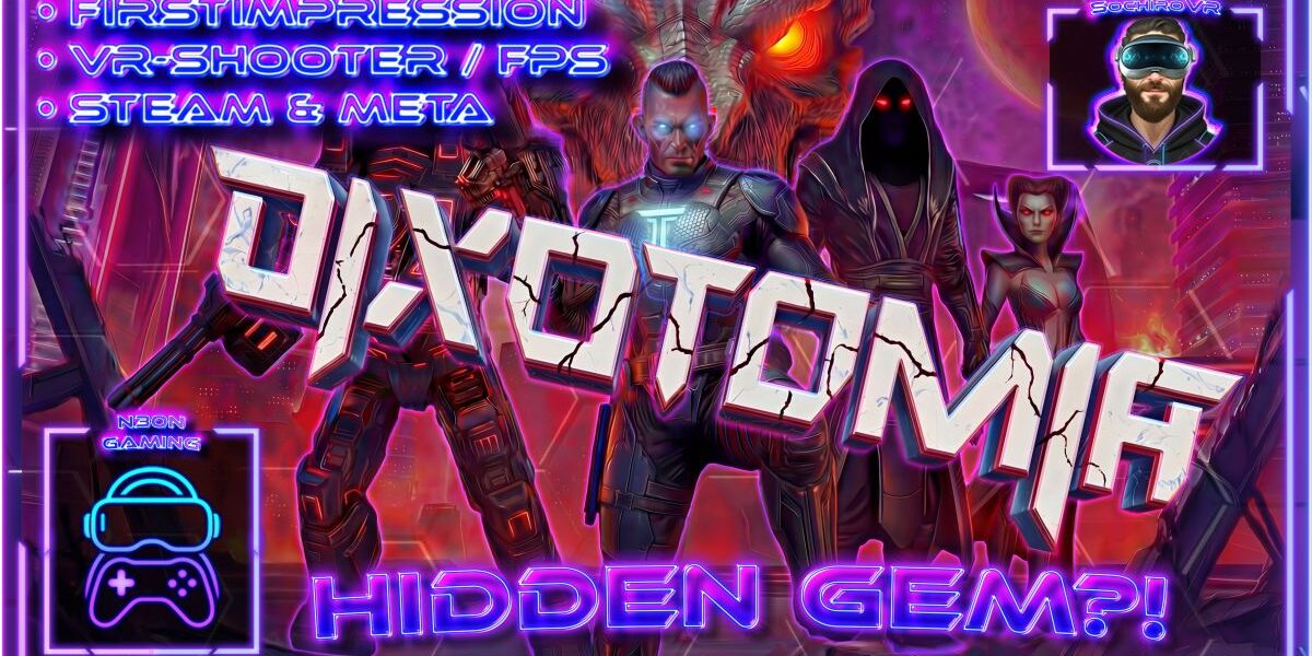 Dixotomia VR Shooter Gameplay Deutsch mit Sci-Fi, Vampiren und PCVR Action