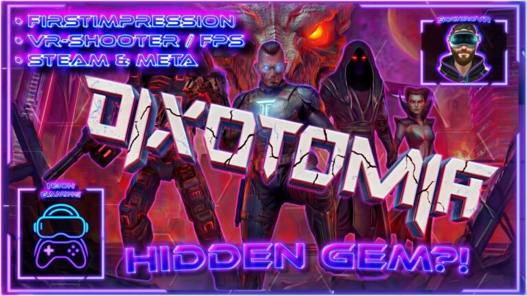 Dixotomia VR Shooter Gameplay Deutsch mit Sci-Fi, Vampiren und PCVR Action