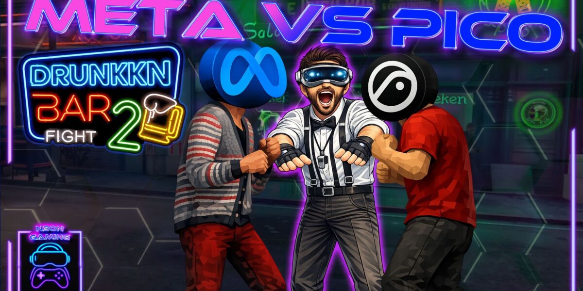 Drunkn Bar Fight 2 VR Gameplay Deutsch im Early Access Vergleich auf Meta Quest und Pico