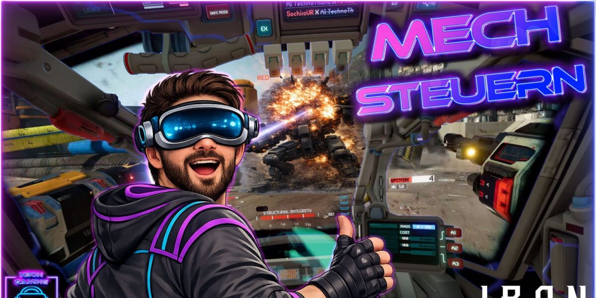 Iron Rebellion VR Mech Steuerung Tutorial Deutsch auf Meta Quest 3