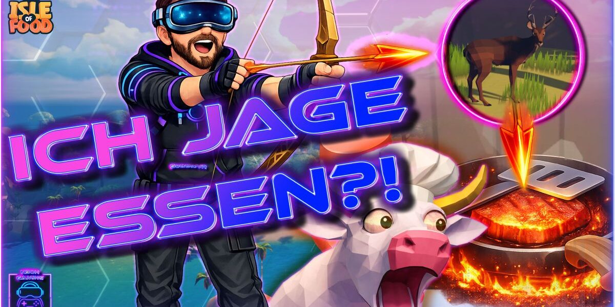 Isle of Food VR Gameplay Deutsch mit Kochen, Jagen und Survival auf Meta Quest 3