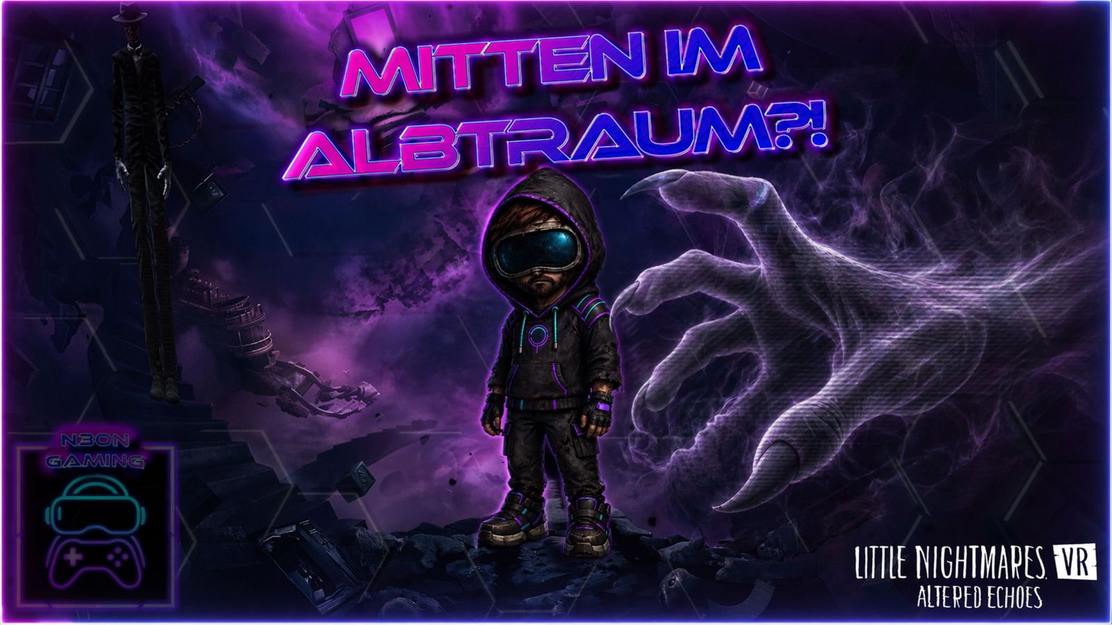 Little Nightmares VR Altered Echoes Gameplay Deutsch auf Meta Quest 3