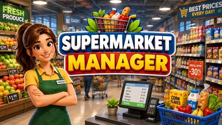 Supermarket Manager: VR Cashier