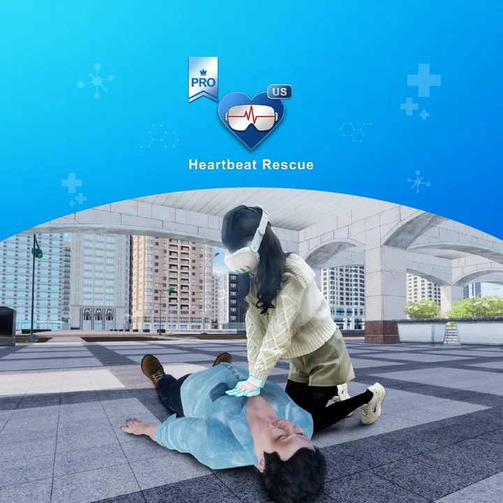 (US) Heartbeat Rescue: CPR+AED MR