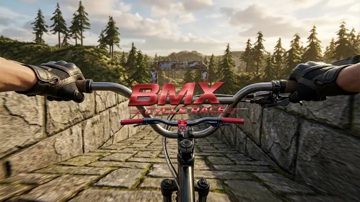 BMX Fahrradrennen
