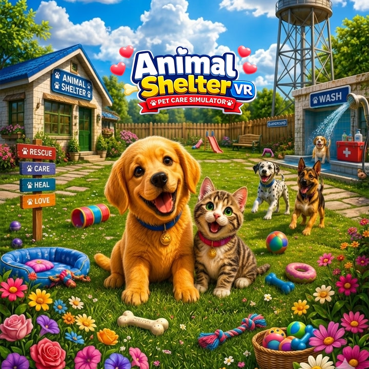 Animal Shelter VR: Pet Care Simulator