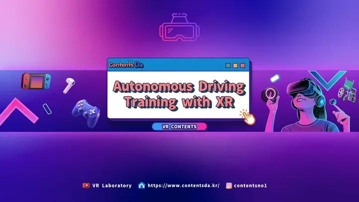 Autonomous Driving Training with XR