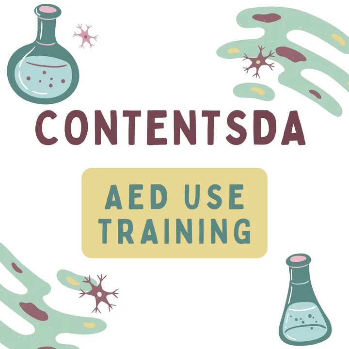 AED Use Training - ContentsDA