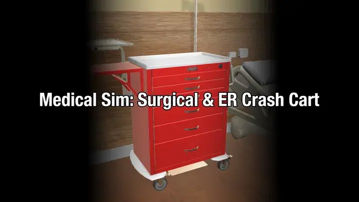 Medical Sim: Surgical & ER Crash Cart