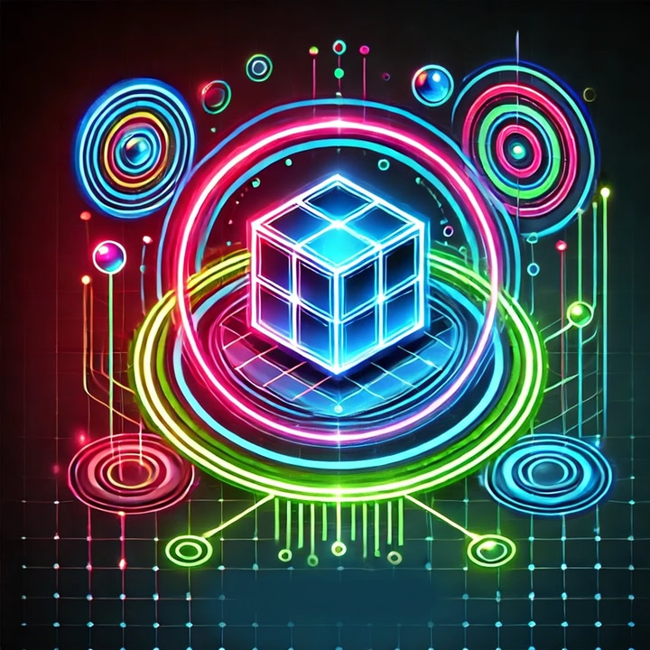 Neon Blocks