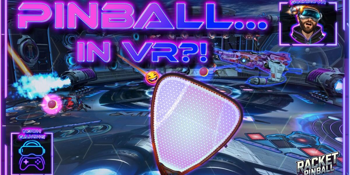 Racket Pinball VR Gameplay Deutsch mit Pinball, Racket und Arcade-Action auf Pico 4