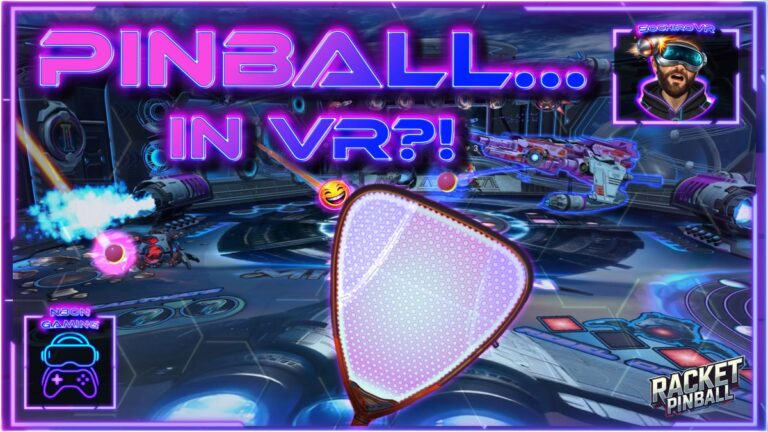 Racket Pinball VR Gameplay Deutsch mit Pinball, Racket und Arcade-Action auf Pico 4