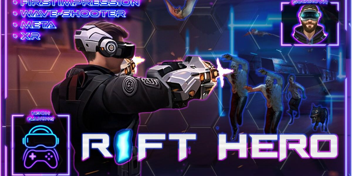 Rift Hero Mixed Reality Horde Survival Gameplay Deutsch auf Meta Quest 3