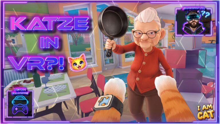 I Am Cat VR Gameplay Deutsch als Katze mit Erkundung und Humor