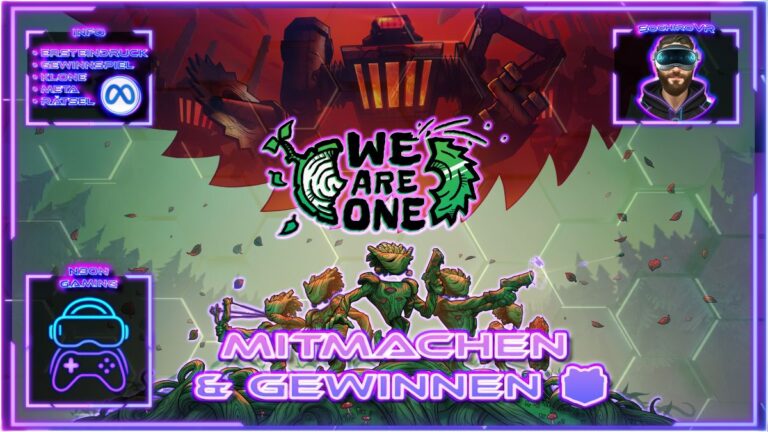 WE ARE ONE VR Gameplay Deutsch mit Zeitloop, Klonen und Puzzle-Shooter Action